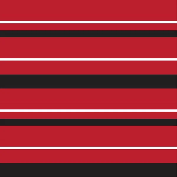 Red Horizontal Striped Seamless Pattern Background 그래픽 — 스톡 벡터