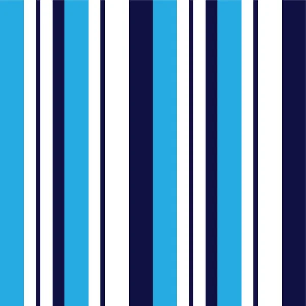 Blauer Vertikal Gestreifter Nahtloser Musterhintergrund Für Modetextilien Grafiken — Stockvektor