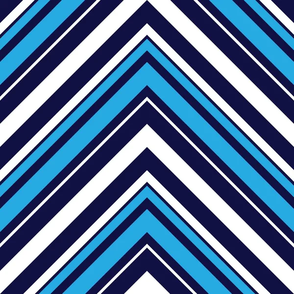 Fondo Patrón Sin Costura Rayado Diagonal Chevron Azul Adecuado Para — Archivo Imágenes Vectoriales