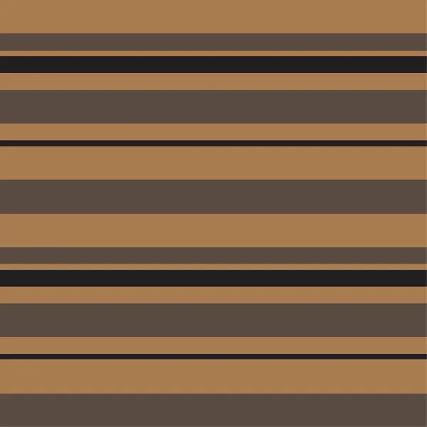 Brown Taupe Horizontal Listrado Sem Costura Fundo Padrão Adequado Para — Vetor de Stock