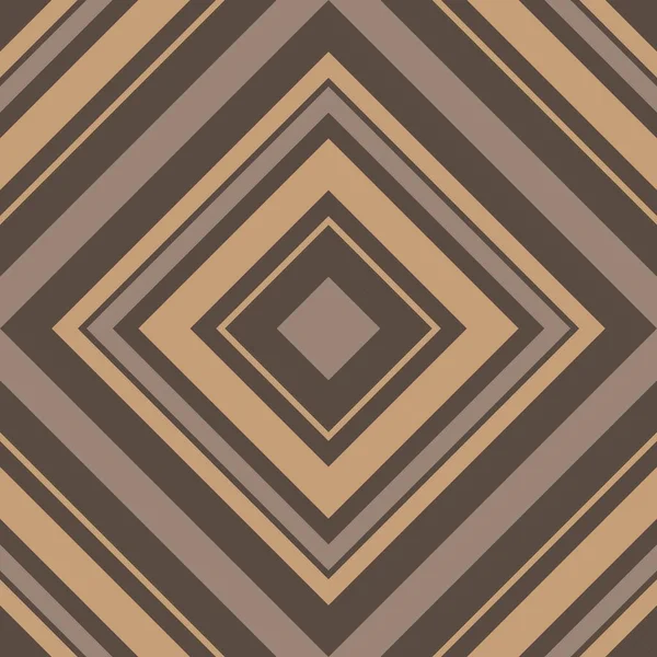 Brown Taupe Argyle Diagonal Striped Seamless Pattern Background Suitable Fashion — Stock Vector