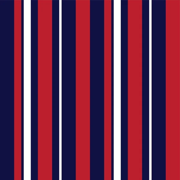 Red Blue Vertical Striped Seamless Pattern Background Suitable Fashion Textiles — Stock Vector