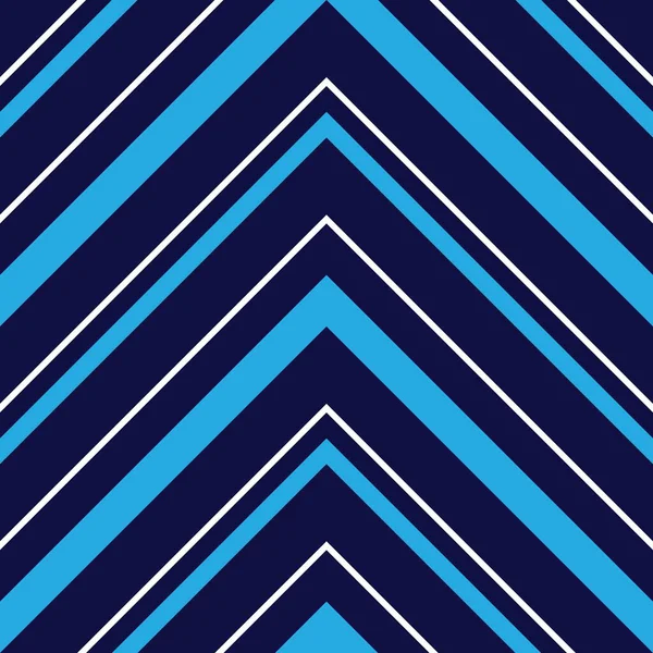 Fondo Patrón Sin Costura Rayado Diagonal Chevron Azul Adecuado Para — Archivo Imágenes Vectoriales