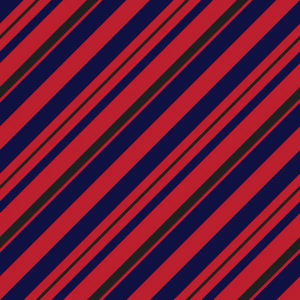 Fondo Patrón Inconsútil Rayado Diagonal Rojo Azul Adecuado Para Textiles — Vector de stock