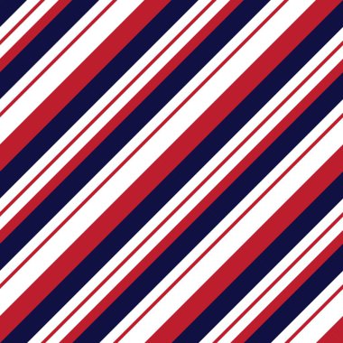 Moda tekstili ve grafikleri için uygun kırmızı ve mavi köşegen çizgili dikişsiz arkaplan