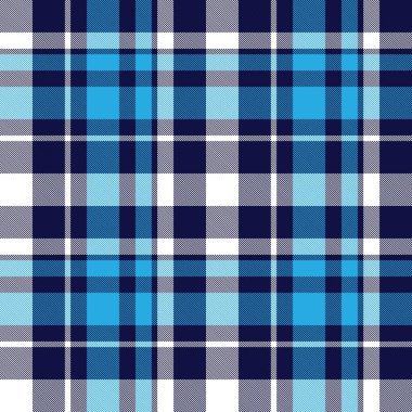 Mavi ekose, kareli, ekose desenli moda tekstil ve grafikleri için uygun.