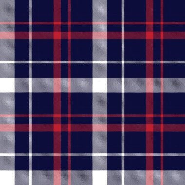 Moda tekstil ve grafikleri için uygun kırmızı ve lacivert, ekoseli, ekoseli, ekosesiz desenli