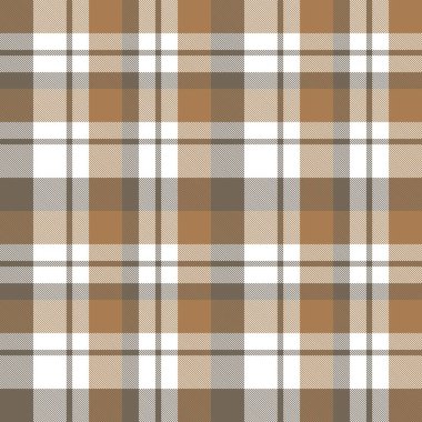Kahverengi kahverengimsi ekose, kumaş ve grafikler için uygun ekoseli, dikdörtgen desenli.
