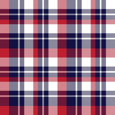 Moda tekstil ve grafikleri için uygun kırmızı ve lacivert, ekoseli, ekoseli, ekosesiz desenli