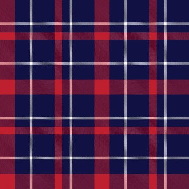 Moda tekstil ve grafikleri için uygun kırmızı ve lacivert, ekoseli, ekoseli, ekosesiz desenli