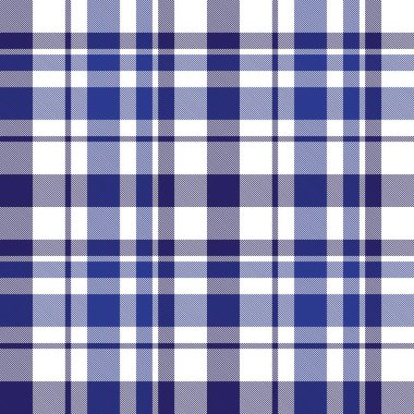 Mavi ekose, kareli, ekose desenli moda tekstil ve grafikleri için uygun.