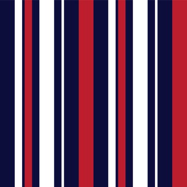 Moda tekstil ve grafikleri için uygun kırmızı ve mavi dikey çizgili dikişsiz arkaplan