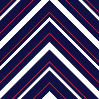 Moda tekstili ve grafikleri için uygun kırmızı ve mavi köşegen çizgili, dikişsiz arkaplan