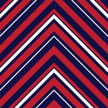 Moda tekstili ve grafikleri için uygun kırmızı ve mavi köşegen çizgili, dikişsiz arkaplan