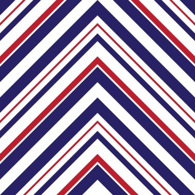 Moda tekstili ve grafikleri için uygun kırmızı ve mavi köşegen çizgili, dikişsiz arkaplan