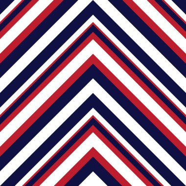 Moda tekstili ve grafikleri için uygun kırmızı ve mavi köşegen çizgili, dikişsiz arkaplan