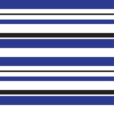 Moda tekstil ve grafikleri için uygun mavi yatay çizgili dikişsiz arkaplan