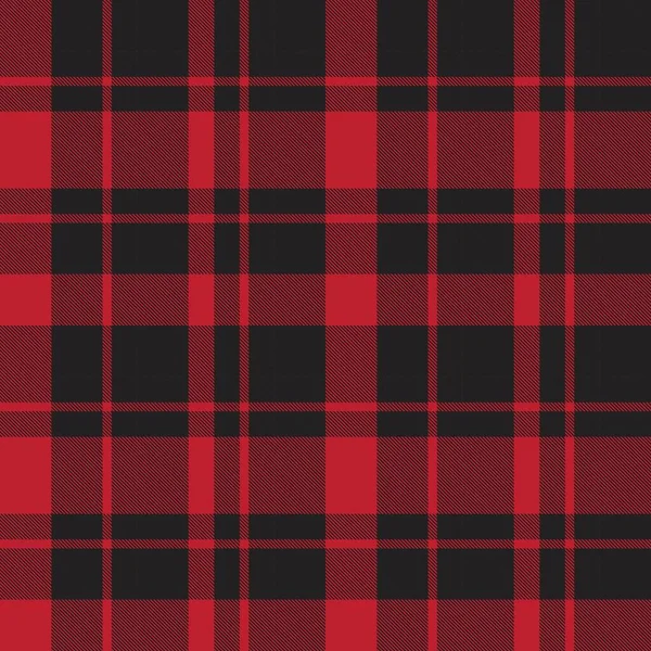 Xadrez Vermelho Xadrez Tartan Padrão Sem Costura Adequado Para Têxteis —  Vetores de Stock