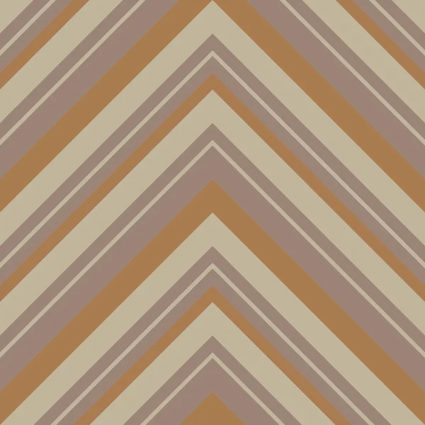 Brown Taupe Chevron Diagonal Listrado Sem Costura Fundo Padrão Adequado — Vetor de Stock