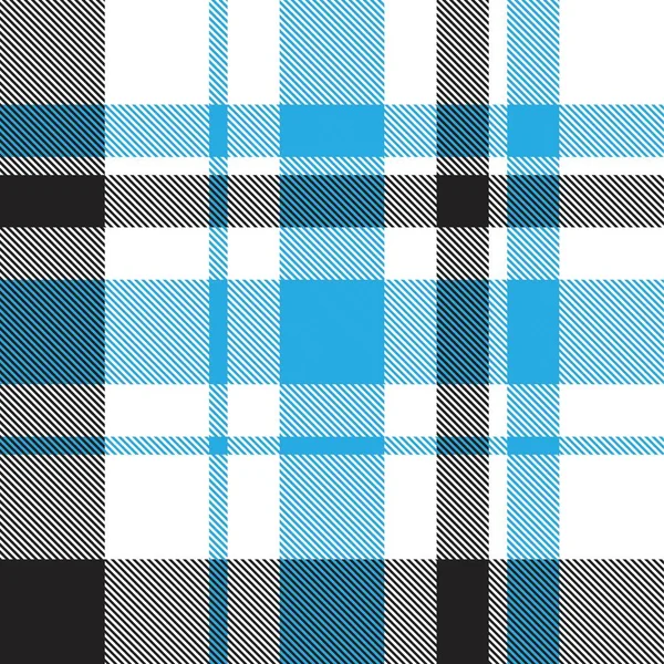 Μπλε Καρό Καρό Tartan Αδιάλειπτη Μοτίβο Κατάλληλο Για Υφάσματα Μόδας — Διανυσματικό Αρχείο