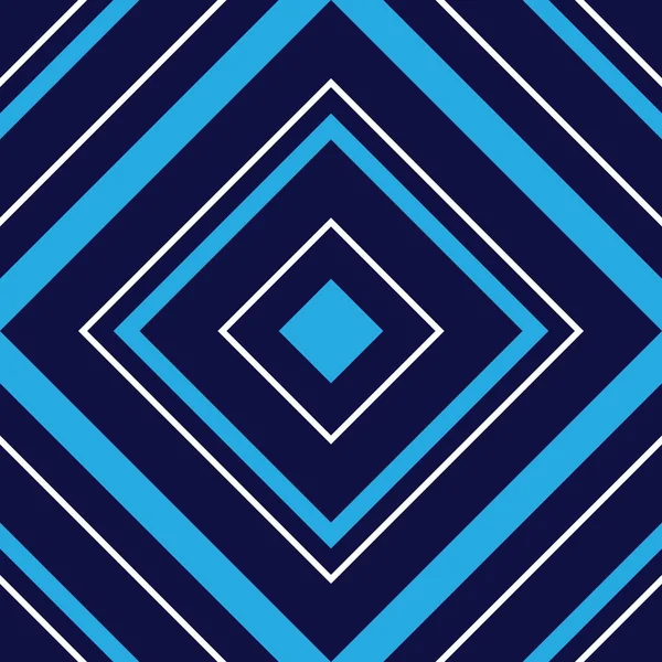Blue Argyle Diagonal Striped Seamless Pattern Background Suitable Fashion Textiles — Stock Vector