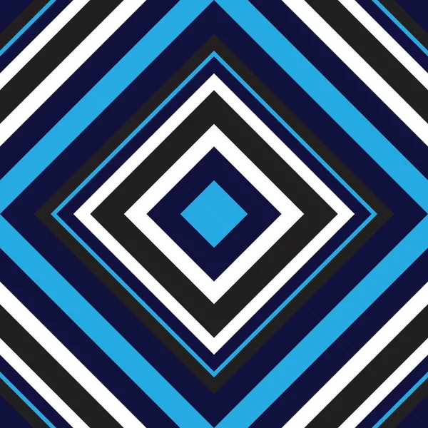 Bleu Argyle Diagonale Rayé Fond Motif Sans Couture Adapté Pour — Image vectorielle