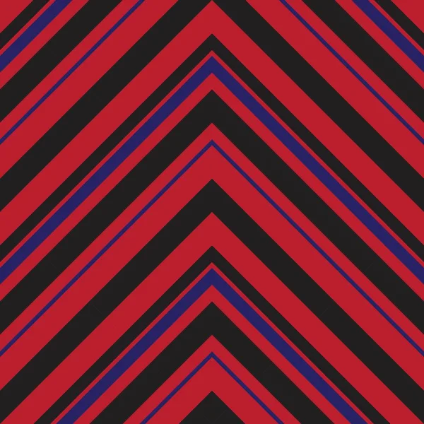 Roter Chevron Diagonal Gestreifter Nahtloser Musterhintergrund Für Modetextilien Grafiken — Stockvektor