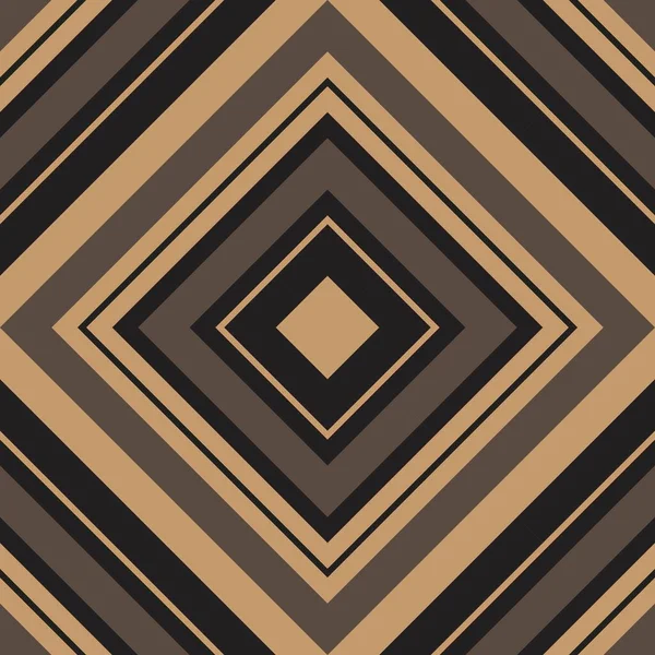 Brown Taupe Argyle Diagonale Rayé Fond Motif Sans Couture Adapté — Image vectorielle