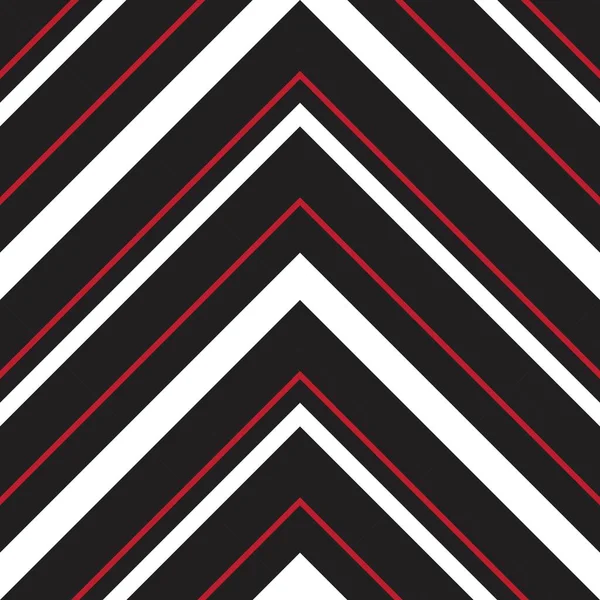 Chevron Rouge Diagonale Rayé Fond Motif Sans Couture Adapté Pour — Image vectorielle