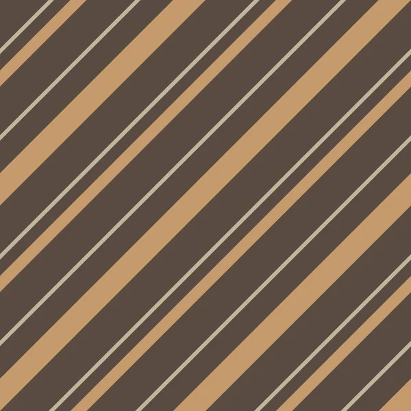 Fondo Sin Costuras Rayado Diagonal Marrón Topo Adecuado Para Textiles — Archivo Imágenes Vectoriales