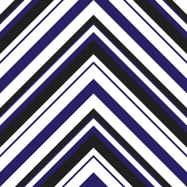 Blue Chevron Diagonal Paski Bezszwowe Tło Wzór Nadaje Się Mody — Wektor stockowy