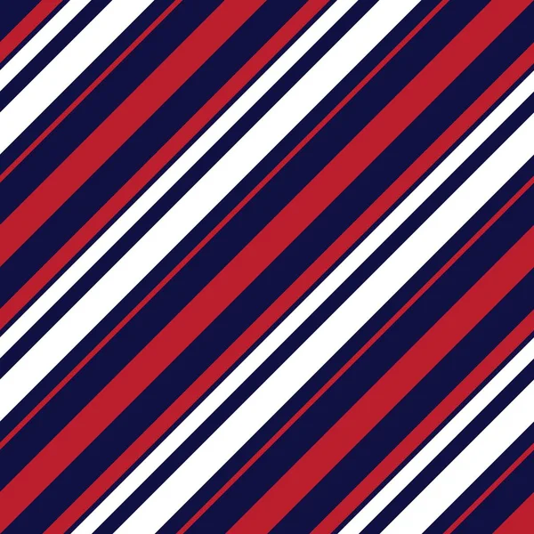 Red Blue Diagonal Striped Seamless Pattern Background Suitable Fashion Textiles — Stock Vector