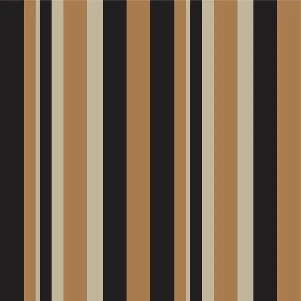 Brown Taupe Vertical Striped Seamless Pattern Background 그래픽 — 스톡 벡터