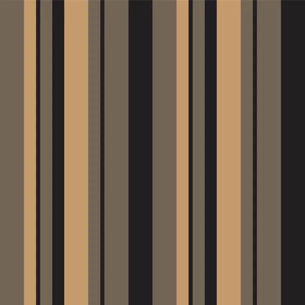 Brown Taupe Vertical Striped Seamless Pattern Background Suitable Fashion Textiles — Stock Vector