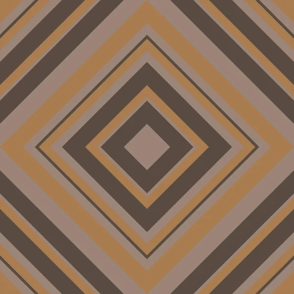 Brown Taupe Argyle Diagonální Pruhované Bezešvé Vzor Pozadí Vhodné Pro — Stockový vektor