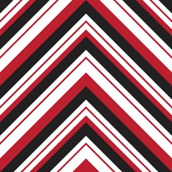 Fondo Patrón Sin Costura Rayas Diagonales Chevron Rojo Adecuado Para — Archivo Imágenes Vectoriales