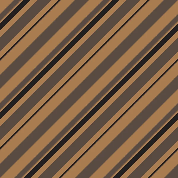 Brown Taupe Diagonal Striped Seamless Pattern Background Suitable Fashion Textiles — Stock Vector