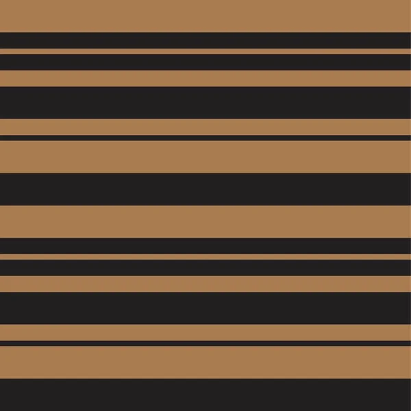 Brown Taupe Horizontal Stripped Seamless Pattern Background 그래픽 — 스톡 벡터