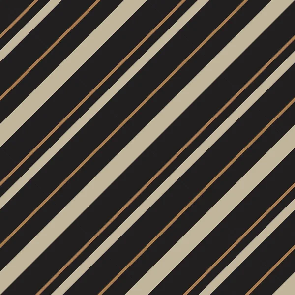 Brown Taupe Diagonal Striped Seamless Pattern Background Suitable Fashion Textiles — Stock Vector