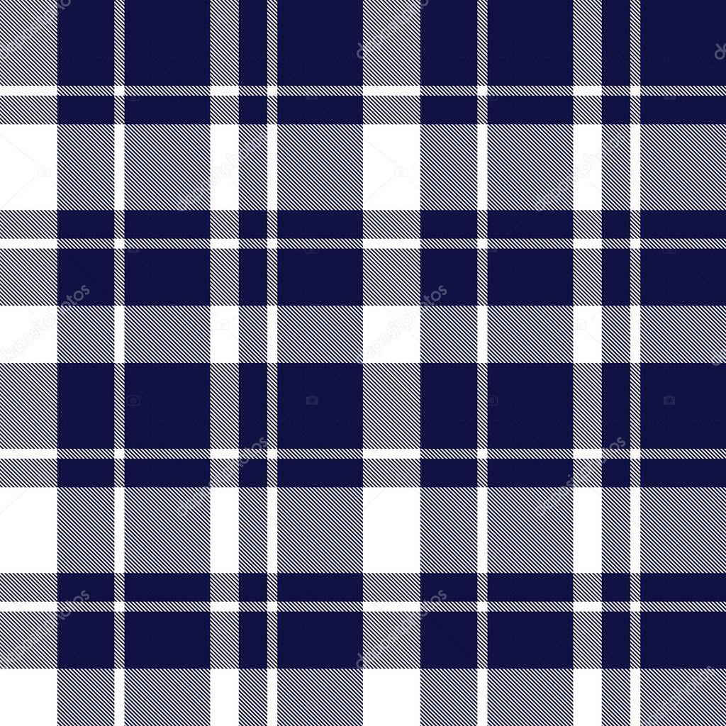 Blue Plaid, checkered, tartan seamless pattern suitable for fashion textiles and graphics