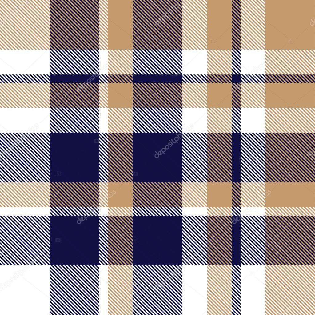 Brown taupe Plaid, tartan seamless pattern suitable for fashion textiles and graphics