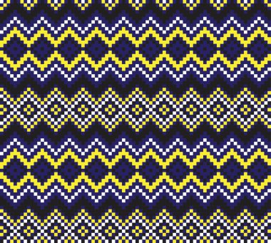 Moda tekstil, örgü ve grafikleri için sarı Noel panayır desenli arka plan