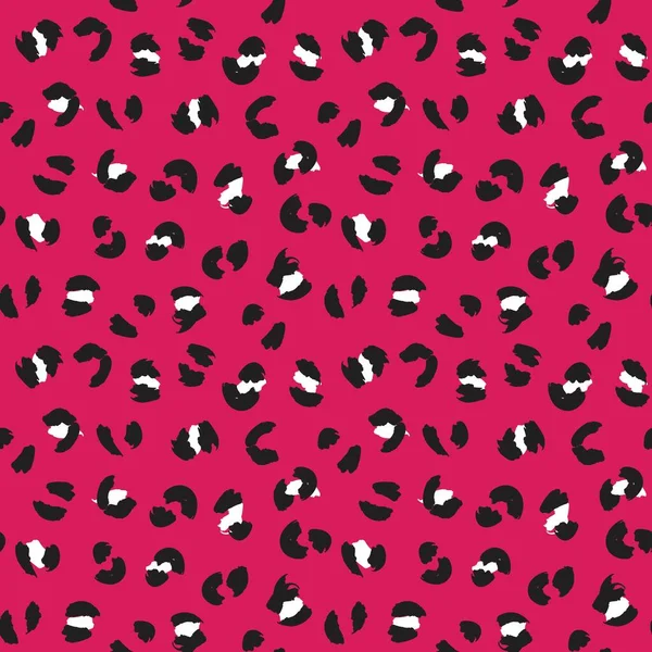 Fondo Patrón Sin Costura Leopardo Animal Púrpura Para Textiles Moda — Vector de stock