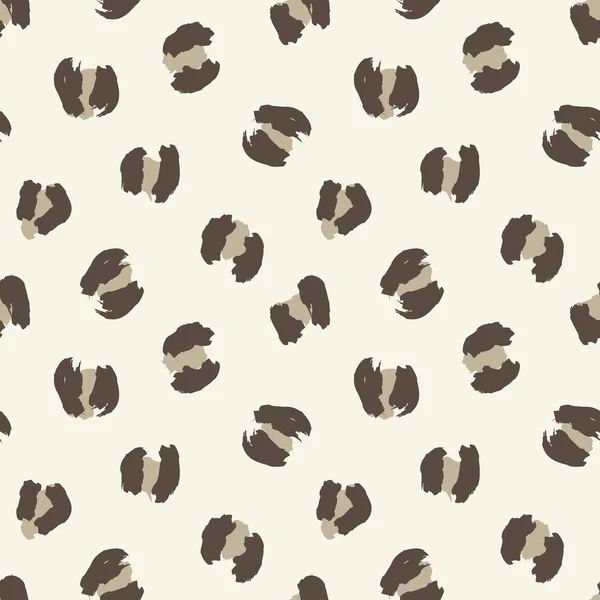 Brown Animal Leopard Padrão Sem Costura Fundo Para Têxteis Moda —  Vetores de Stock