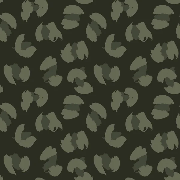 Πράσινο Ζώο Leopard Seamless Pattern Ιστορικό Για Υφάσματα Μόδας Γραφικά — Διανυσματικό Αρχείο