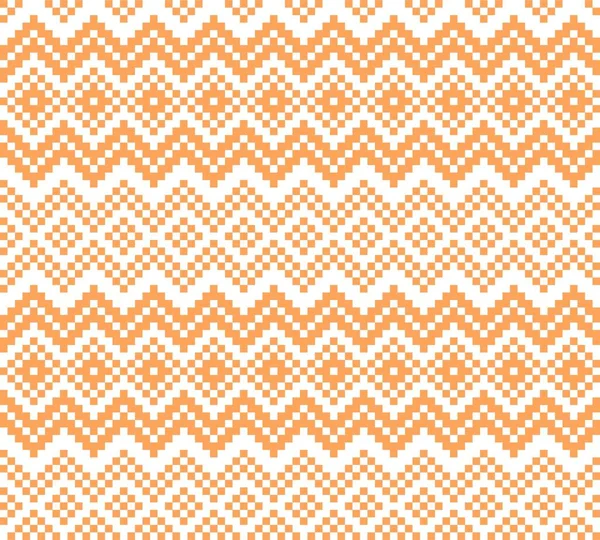 Fondo Patrón Isla Feria Navidad Naranja Para Textiles Moda Prendas — Vector de stock