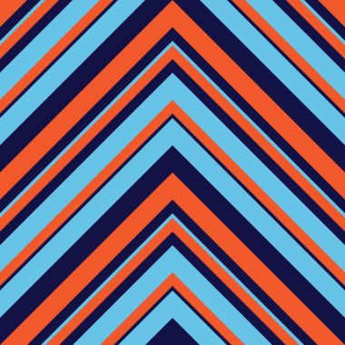 Moda tekstil ve grafikleri için uygun turuncu sembol çizgili dikişsiz arkaplan