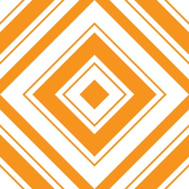 Moda tekstil ve grafikleri için uygun turuncu Argyle köşegen çizgili dikişsiz arkaplan