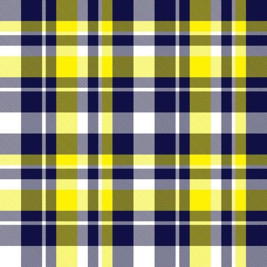 Sarı ekose, kareli, tartan desenli moda tekstil ve grafikleri için uygun.