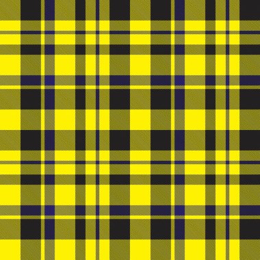 Sarı ekose, kareli, tartan desenli moda tekstil ve grafikleri için uygun.